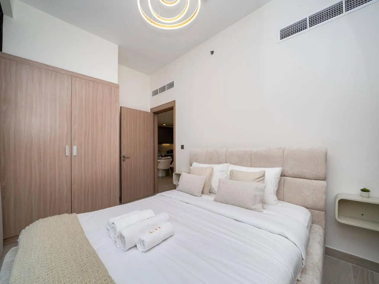 アパート Serene 1-Bedroom Retreat In Azizi Riviera With Calming Tones ドバイ