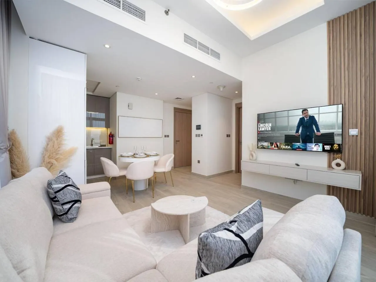 Serene 1-Bedroom Retreat In Azizi Riviera With Calming Tones Dubai United Arab Emirates